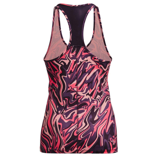 Under Armour Γυναικεία αμάνικη μπλούζα UA HG Armour Racer Print Under Armour Γυναικεία αμάνικη μπλούζα UA HG Armour Racer Print